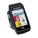 SIGMA ROX 11.1 EVO White Sensor Set | Fahrradcomputer kabellos GPS & Navigation inkl. Geschwindigkeits-, Herz- und Trittfrequenzsensoren | Outdoor GPS Navigation mit Höhenmessung