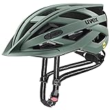 uvex city i-vo MIPS - leichter City-Helm für Damen und Herren - MIPS-Sysytem - inkl. LED-Licht - moss green matt - 52-57 cm