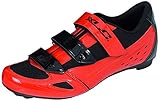 xlc Cb-R04, Unisex Radsportschuhe, Schwarz (Rot, Schwarz Rot, Schwarz), 40 EU (6.5 UK)