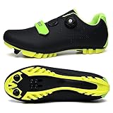 Hixingo Fahrradschuhe Herren Damen MTB Radsportschuhe Mountainbike Schuhe Sneaker Atmungsaktive Outdoor-Radschuhe Fahrrad Spin MTB Schuhe