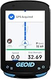 Geoid CC600 GPS Fahrradcomputer, 2,4-Zoll-Farbbildschirm, Kabellos Wasserdicht Fahrrad Tacho, Navigation, Benutzerdefinierte Daten, Mehrere Sprachen, WiFi&Bluetooth&ANT+