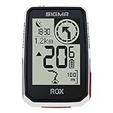 SIGMA SPORT ROX 2.0 White | Fahrradcomputer kabellos GPS & Navigation inkl. GPS Halterung | Outdoor GPS Navigation für pures Fahrvergnügen
