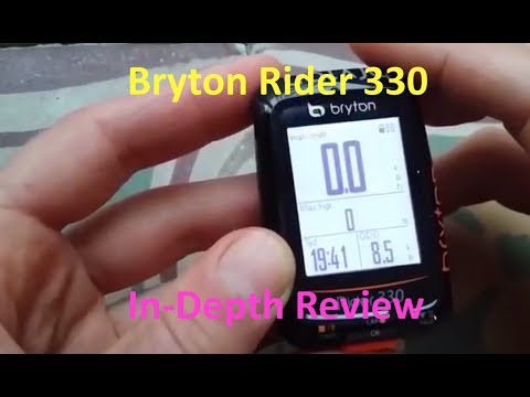Bryton Rider 330 In depth Review