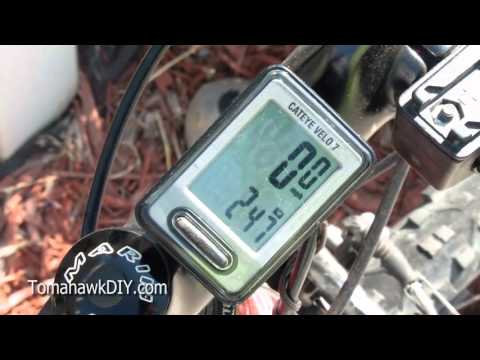 Review: Bike Computer / Speedometer - Cateye Velo