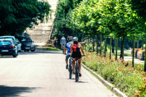Fahrrad Navi in der Stadt und auf dem Land